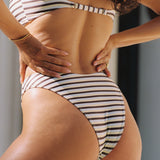 Isa Bikini Bottoms - Triple Stripe