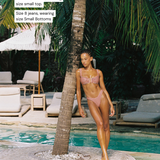 Olivia Bikini Top - Houndstooth