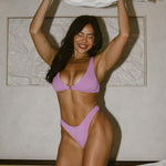 Blush Brazilian Bikini Bottoms Front