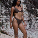 Isa Bottoms In Arabica Brown from the side